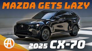 The 2025 Mazda CX-70 is Not a Smaller CX-90...