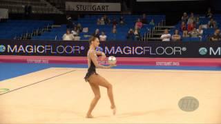 Carmel KALLEMAA (EST) 2015 Rhythmic Worlds Stuttgart - Qualifications Ball