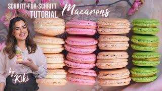 How-to Macarons einfache Schritt für Schritt Anleitung I Kikis Backschule