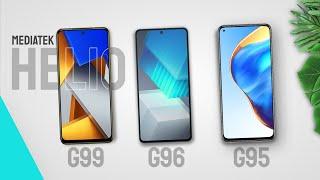 Helio G99 Vs Helio G96 Vs Helio G95 | Antutu Score & Specification