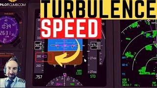 Best Turbulence Penetration Speed Explained - [Boeing 737 X-plane11].