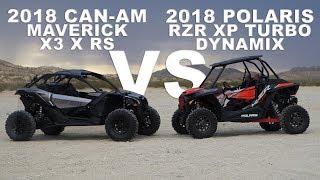 2018 Polaris RZR XP Turbo Dynamix VS Can Am Maverick X3 X RS