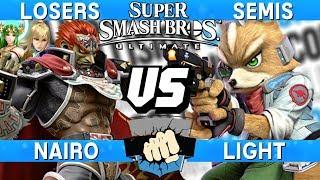 Collision 2019 Losers Semis - Nairo (Ganondorf) vs Light (Fox) - Smash Ultimate