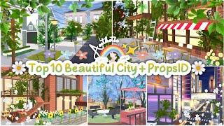 Top 10 Beautiful City + PropsID Aesthetic part 3 : Sakura school simulator