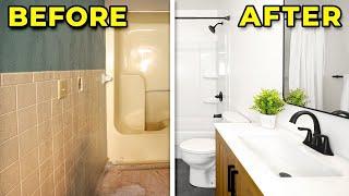 FULL Bathroom Remodel for $2,433.69 - Start to Finish
