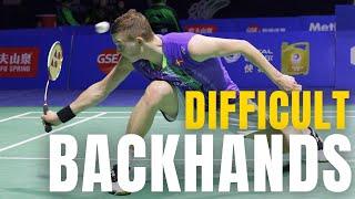 10 Most Difficult Badminton Backhands of All Time
