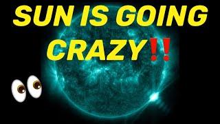 SUN IS GOING CRAZY‼️ Solar Flare Frenzy‼️ California Earthquakes