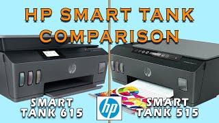 HP SMART TANK 615 & 515 COMPARISON