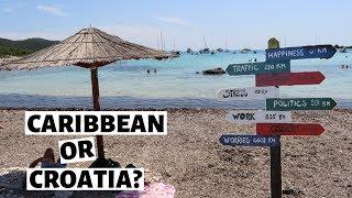 we went to sakarun dugi otok! top beach in croatia