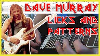 Dave Murray Legato Licks, Techniques, Tricks & Patterns | IRON MAIDEN