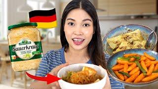 ich koche asiatische Gerichte aus DEUTSCHEN Zutaten