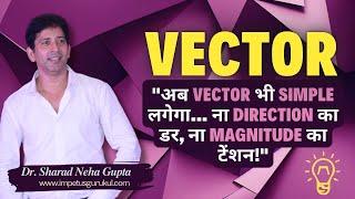 Vector with pyq's in one class | NIMCET Vector question solve with sharad sir | Impetus Gurukul