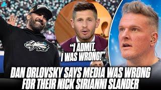 Dan Orlovsky Admits That He & Sports Media Were Wrong About Nick Sirianni | Pat McAfee Show