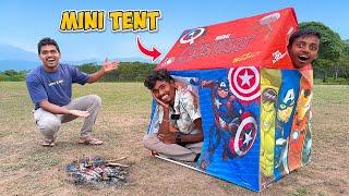 Smallest Camping Tent Unboxing for Dimpi  ఇంత చిన్నగా ఉంది ఏంటి...??  Telugu Experiments