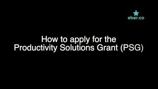 How To Apply For PSG Grant - Step By Step Guide - Eber