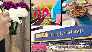 Weekend Vlog/Instant Dosa & Curd Chutney/Easy Chicken Curry/Shopping at IKEA/School Craft