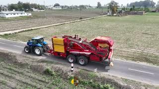 Grimme Evo 290 Airsep Potato Harvester at Bj farms, India's Biggest Potato Harvester used first time