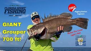 Deep-Dropping FL Keys | Giant Grouper 700f' | Monster Snowy Attacks | Best Florida Keys Fishing