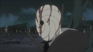 Official Obito goes insane after Kakashi kills Rin English Anime Dub