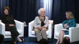 A Conversation with First Ladies Barbara & Laura Bush