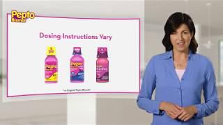 How to Take Pepto Bismol | Pepto Bismol