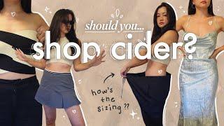 watch this before you shop at cider. (*unsponsored*)