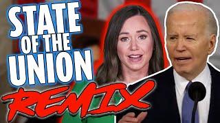 Joe Biden's State Of The Union 2024 REMIX (Ft. DJT & Katie B.) - The Remix Bros