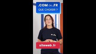 Nom de domaine en .COM ou .FR : comment choisir ?