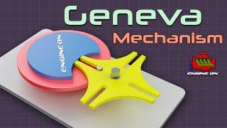 Geneva Mechanism Animation