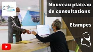 Visite du nouveau plateau de consultations externes du CHSE - Site d’Etampes