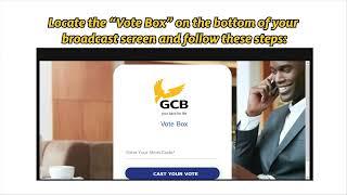 Here is how to cast your vote at the 30th Annual General Meeting. #GCBAGM30 #gcbcares #YourBank4Life