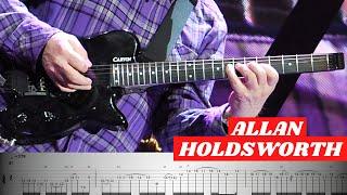 The Most ADVANCED Legato Technique EVER!!! ALLAN HOLDSWORTH