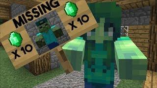 MARK GOES MISSING INSIDE HIS HOUSE / WE CAN'T FIND MARK OUR FRIENDLY ZOMBIE !! Minecraft Mods