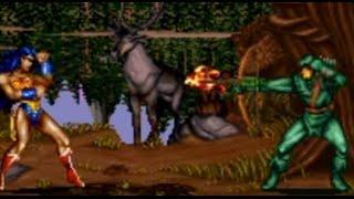 Justice League Task Force (SNES) Playthrough - NintendoComplete