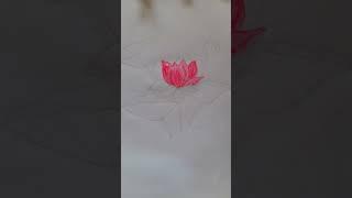 Easy flower art #newsong #music #art #drawing #flowerpainting #bollywood