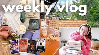 I read two 5 stars, read 4 books, and a book haul | WEEKLY VLOG
