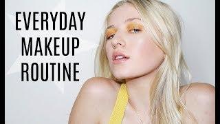 EVERYDAY MAKEUP TUTORIAL Yellow Smokey Eye / Kallie Kaiser