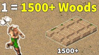 1 Woodcutter = 1500+ Woods Stronghold Crusader | Stronghold Crusader 1500+ Woods