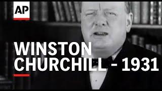 Winston Churchill Sees Grave Crisis in India - 1931