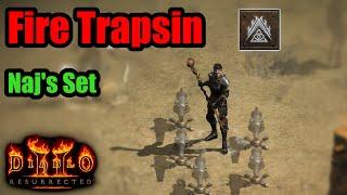 Budget Fire Trapsin Build feat. Naj's Full Set - Diablo 2 Resurrected