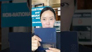 Passenger faces an identity crisis with passport control at the airport #coxir #ad