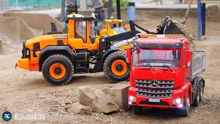 RC TRUCK & CONSTRUCTION SITE ACTION OF THE HIGHEST CLASS! INCREDIBLE DRIVING FUN UNDER A GLASS ROOF.