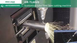Fiber laser cutter: Economical Fiber Laser Tube Cutting Machine OR-TL6020 Series