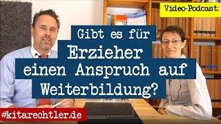 Kitarecht Folge 360 - Haben Erzieher einen Weiterbildungsanspruch?