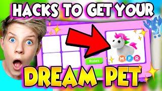 5 HACKS To Get Your DREAM PET For FREE in Roblox Adopt Me!