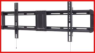 Amazon Basics Low Profile TV Wall Mount with Horizontal Post Installation Leveling