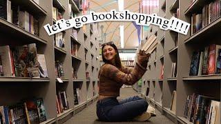 book shop with me!  (hiking, book haul, and cleaning my apartment)