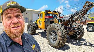 This Isn't Going To Work... World's Largest Off-Road Wrecker!