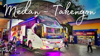 NAIK BUS KE KOTA DINGIN DI TENGAH BUKIT BARISAN | Trip Putra Pelangi MEDAN - TAKENGON Ep 1