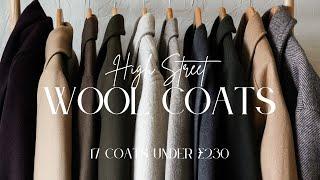 Wool Coats Under £230 | High Street Try On